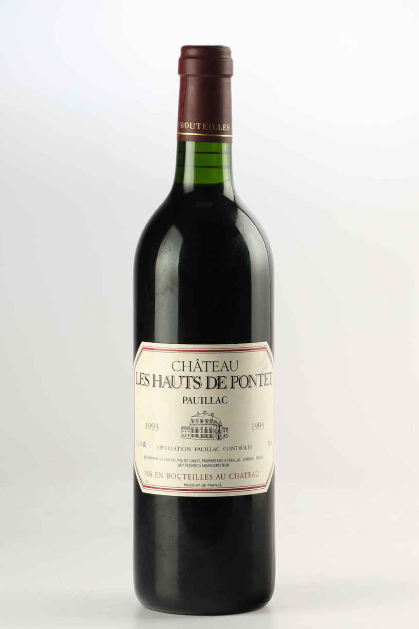 Chateau Pontet Canet Les Hauts De Pontet 1993