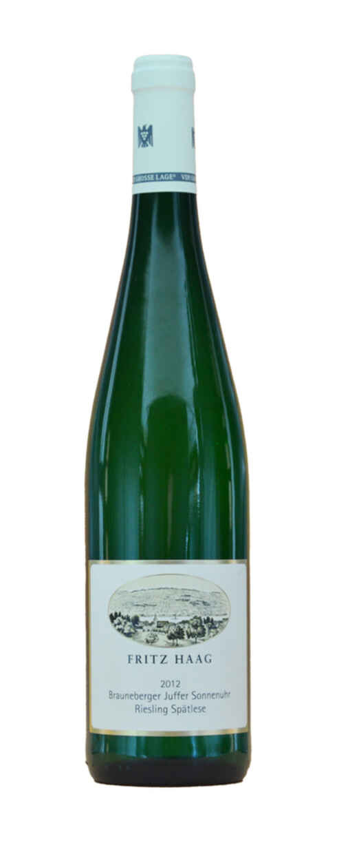 Fritz Haag Brauneberger Juffer Sonnenuhr Riesling Spätlese 2012