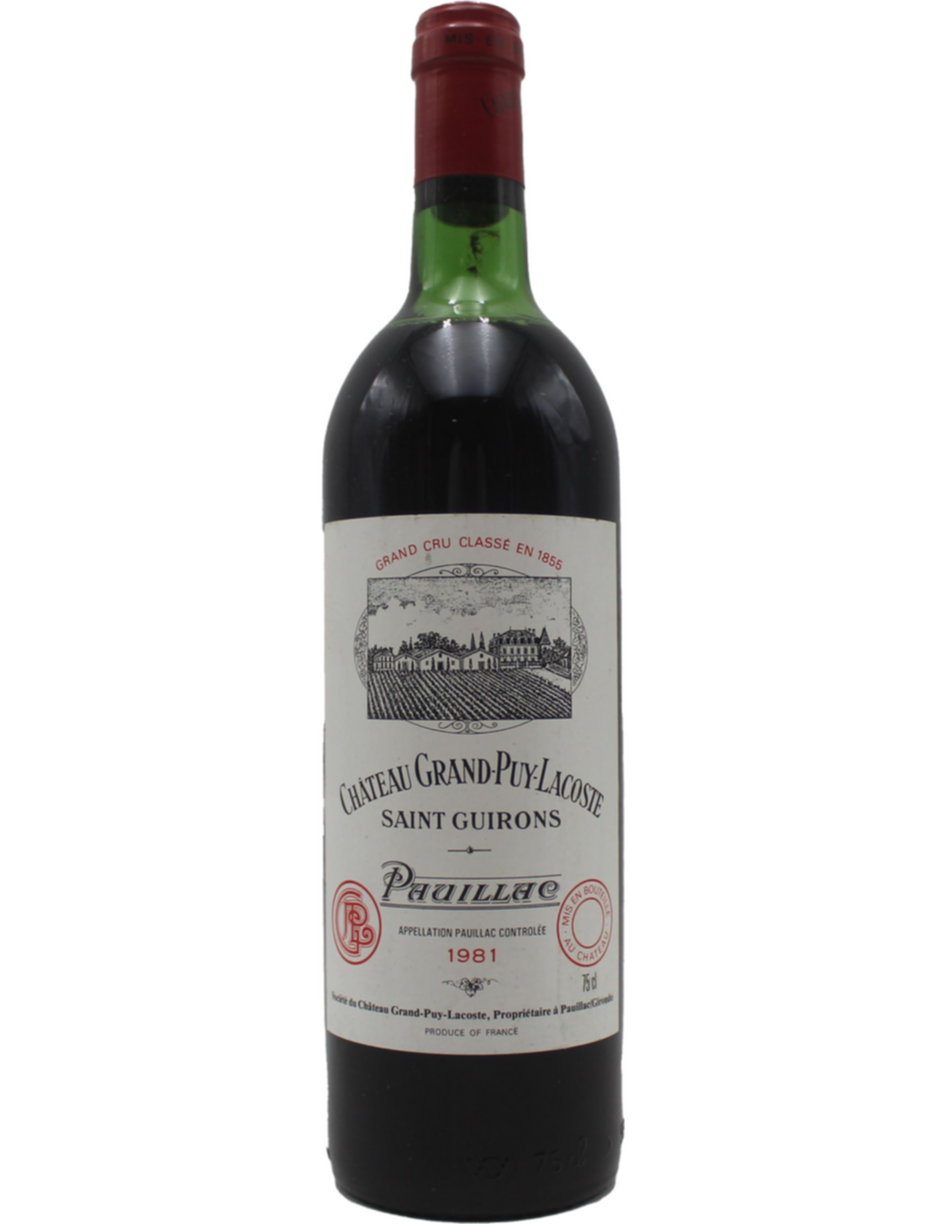 Chateau Grand Puy Lacoste 1981
