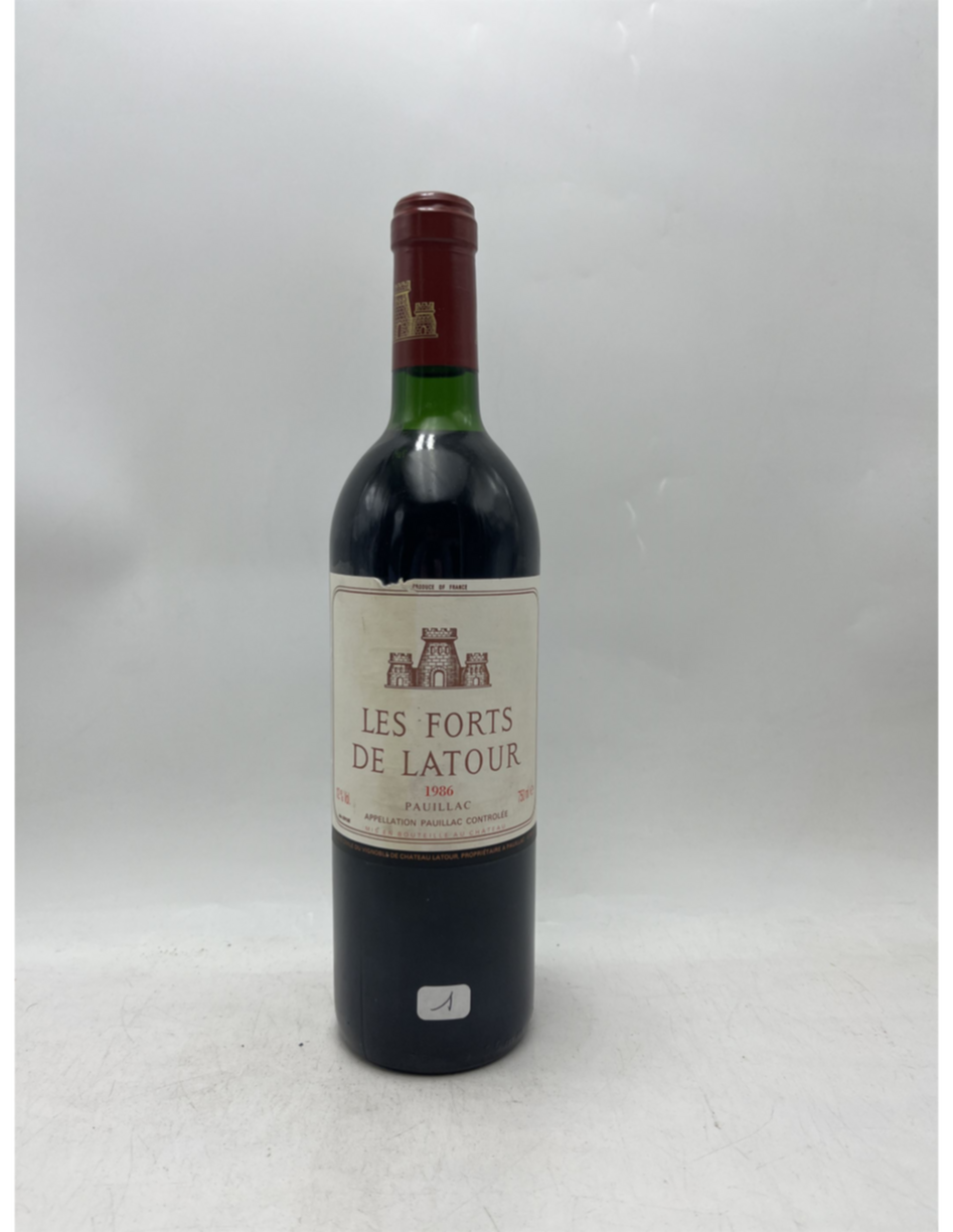 Chateau Latour Les Forts De Latour 1986