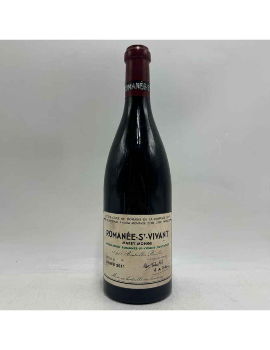 De La Romanee Conti Romanee Saint Vivant Grand Cru 2011