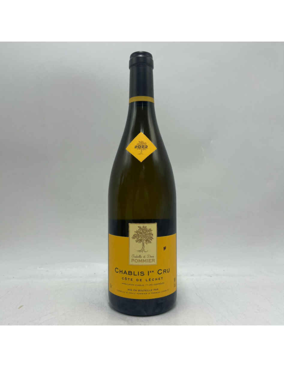 Isabelle & Denis Pommier Cote De Lechet Chablis 1er Cru 2022