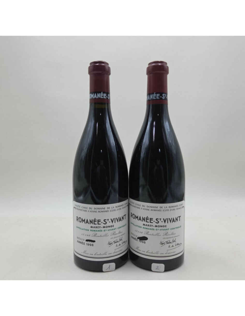 De La Romanee Conti Romanee Saint Vivant Grand Cru 1998