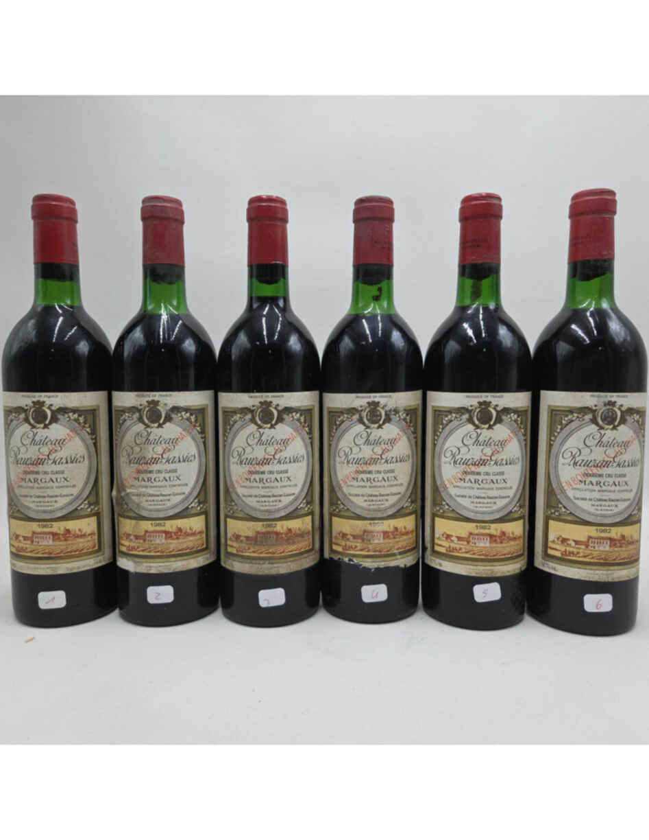 Chateau Rauzan Gassies 1982