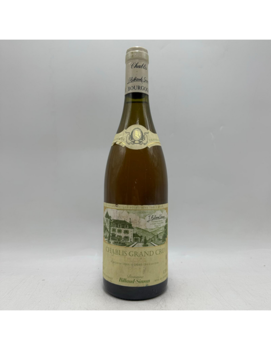 Billaud Simon Chablis Le Clos Grand Cru 1996