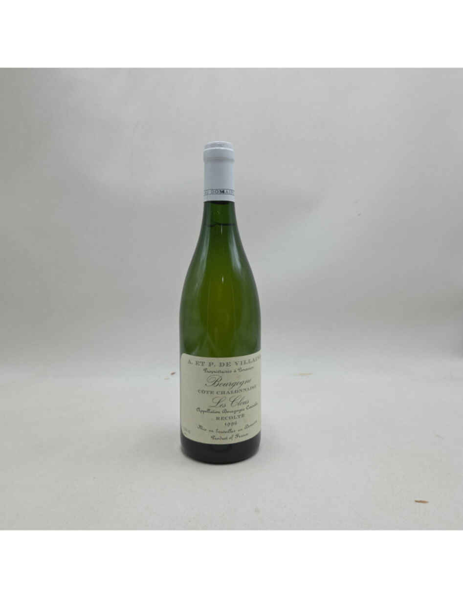 De Villaine Bourgogne Cote Chalonnaise Les Clous Blanc 1996