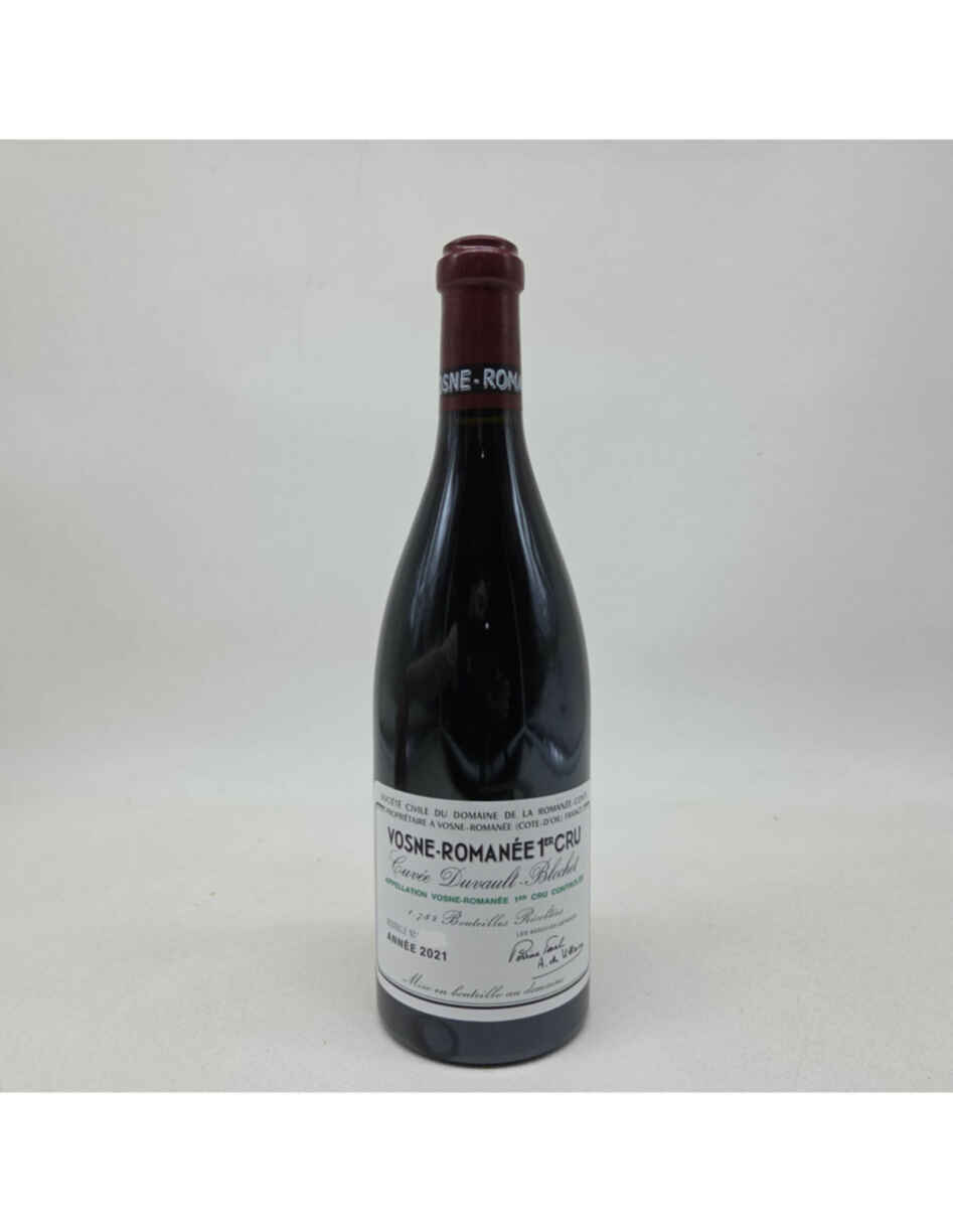 De La Romanee Conti Vosne Romanee Cuvee Duvault Blochet 2021