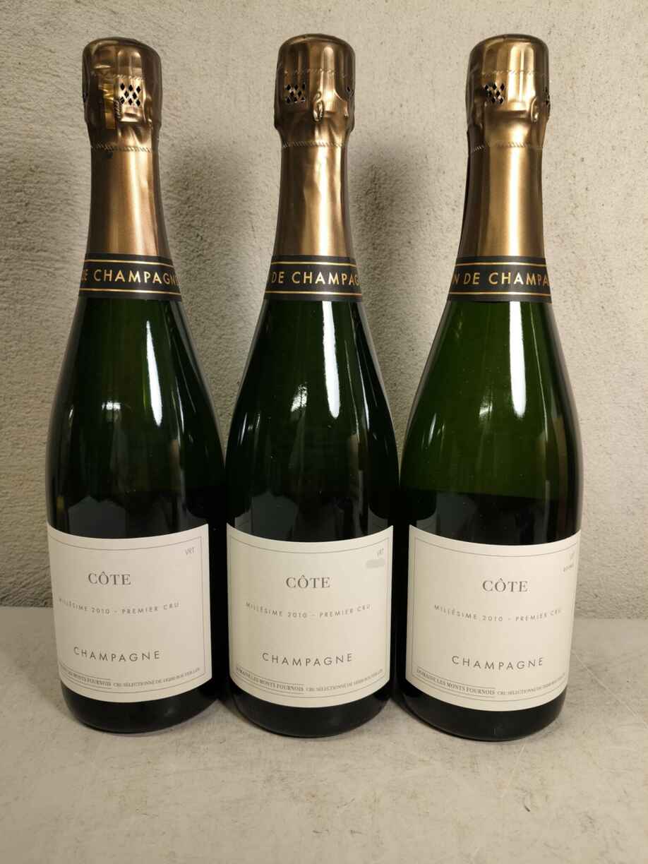 Les Monts Fournois Champagne 1er Cru Cote 2010