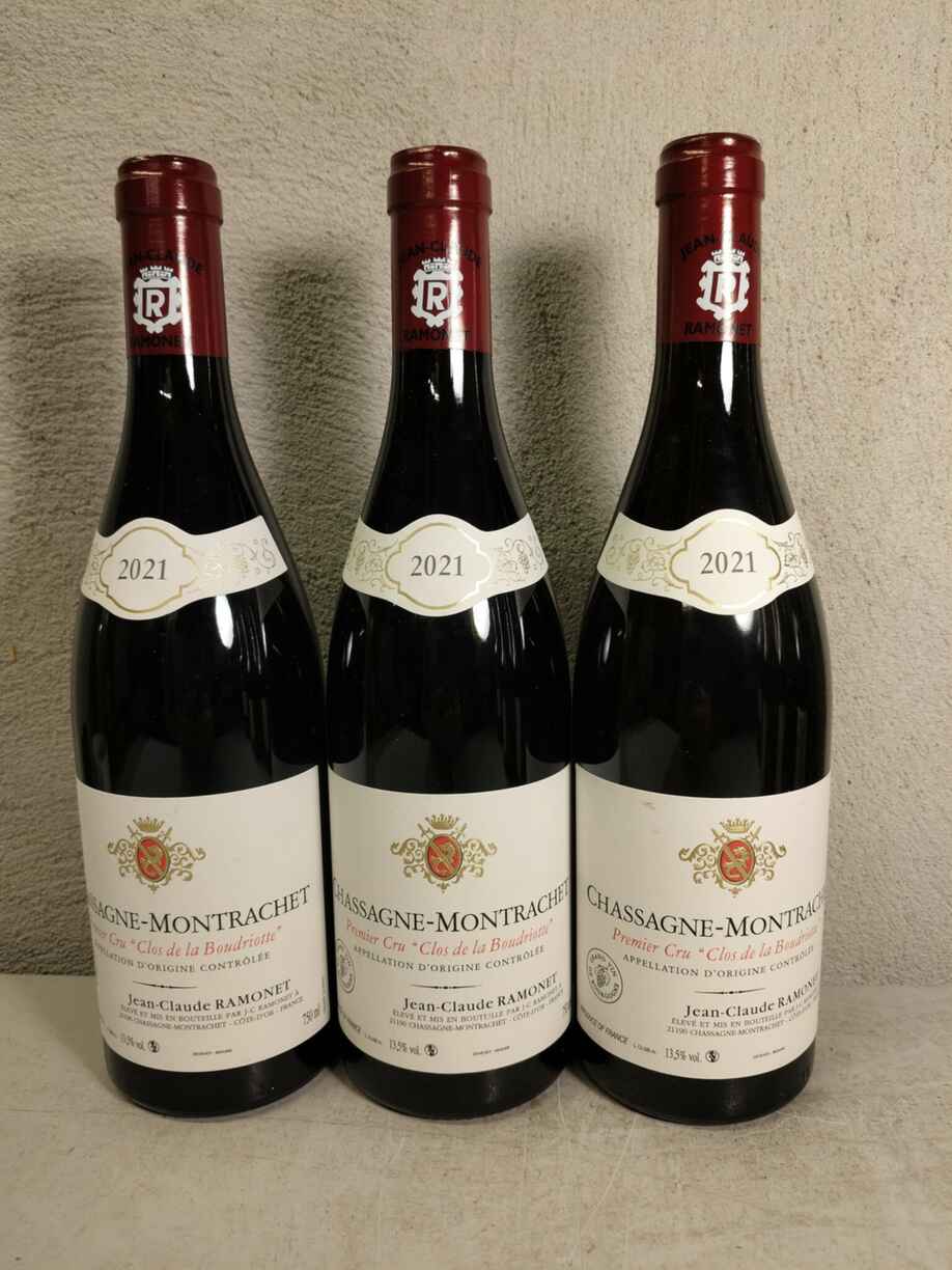 Jean Claude Ramonet Chassagne-montrachet Clos De La Boudriotte Rouge 1er Cru 2021