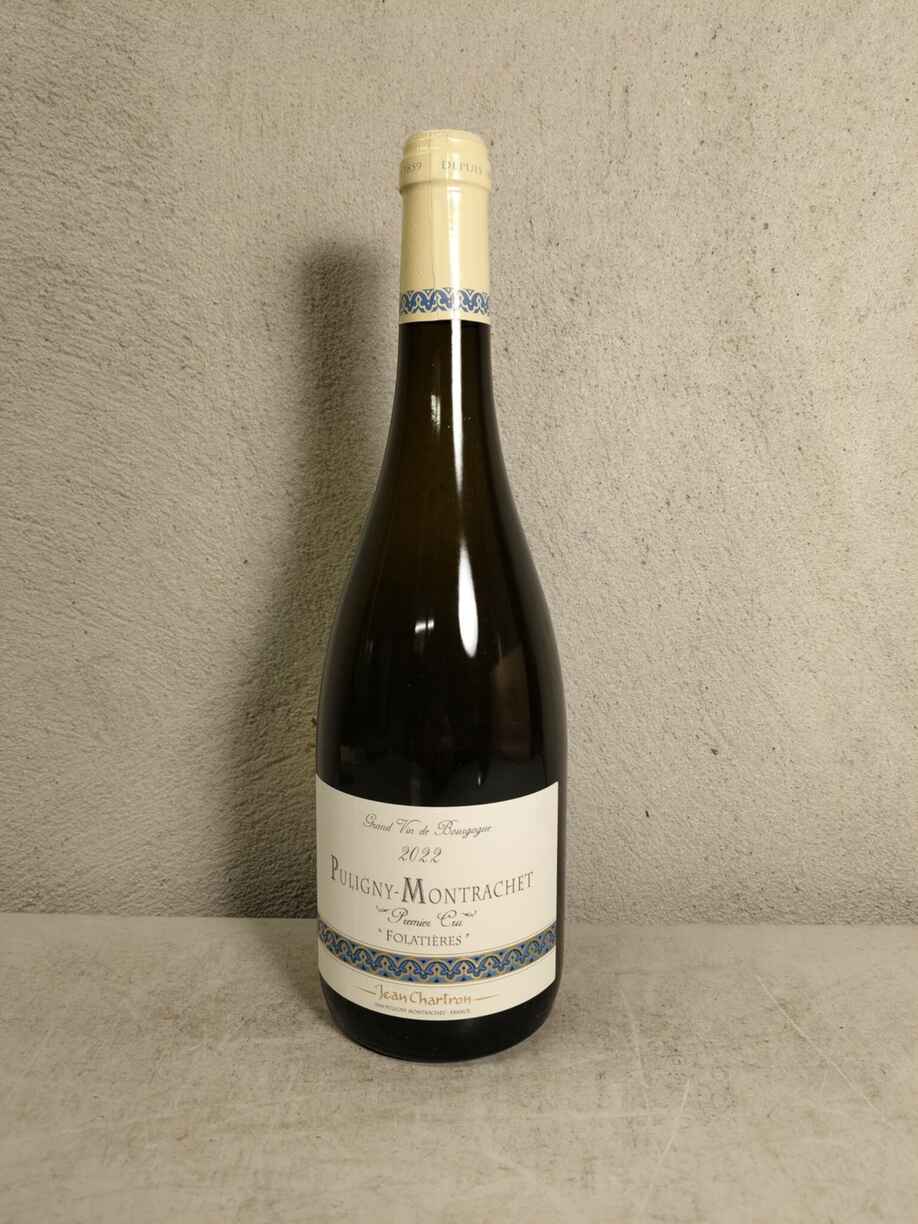 Jean Chartron Puligny Montrachet Folatieres 1er Cru 2022
