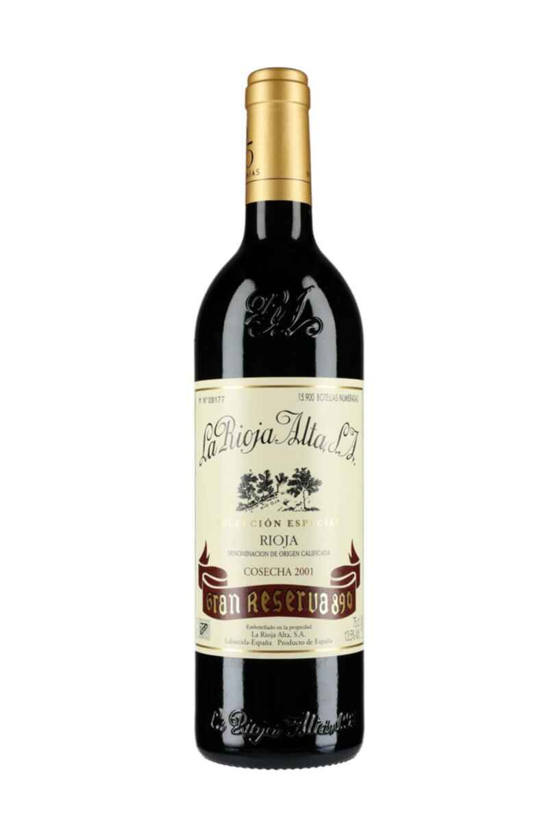 La Rioja Alta Gran Reserva 890 2001
