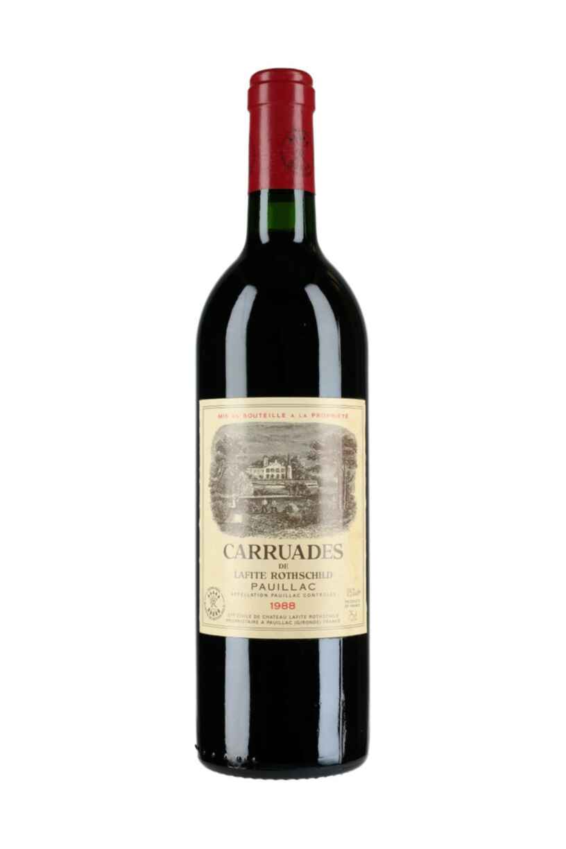 Chateau Lafite Rothschild Carruades De Lafite 1988