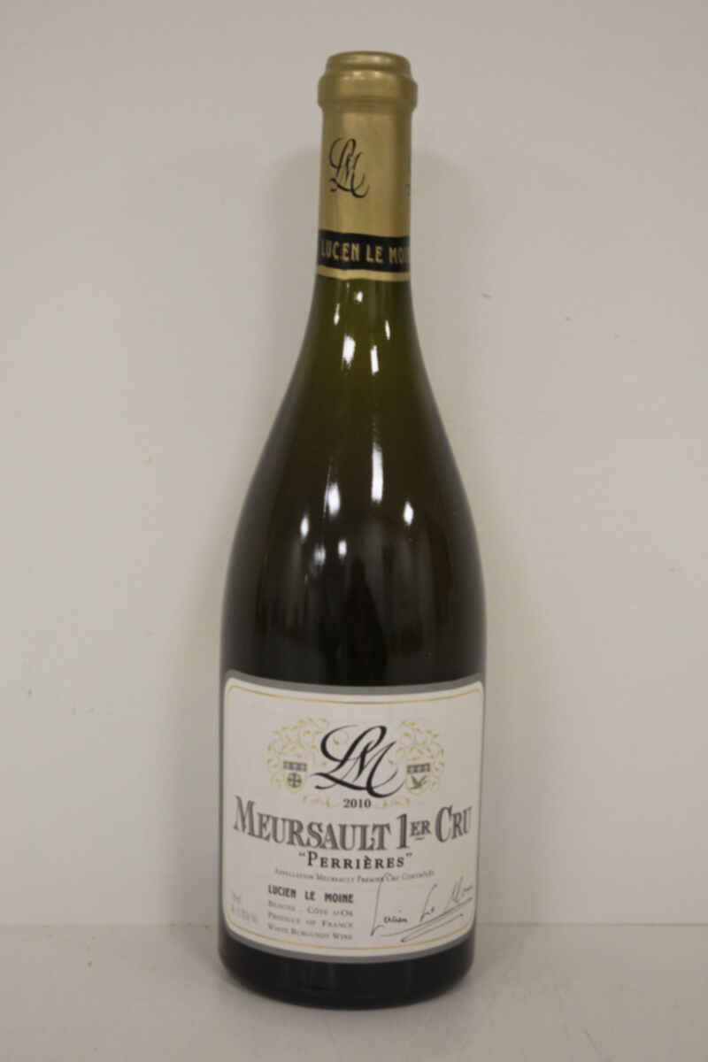 Lucien Le Moine Meursault Perrieres 1er Cru 2010