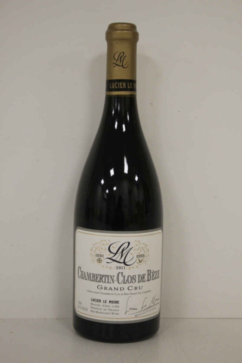 Lucien Le Moine Chambertin Clos De Beze Grand Cru 2011