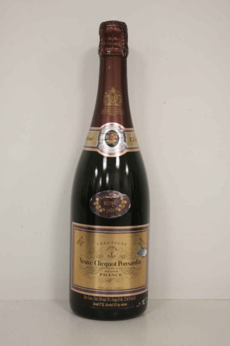 Veuve Clicquot Ponsardin Brut  Clicquot Rose 1976