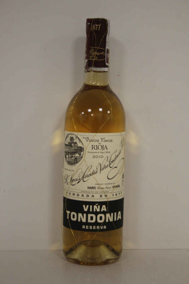 Lopez De Heredia Vina Tondonia Blanco Reserva 2010
