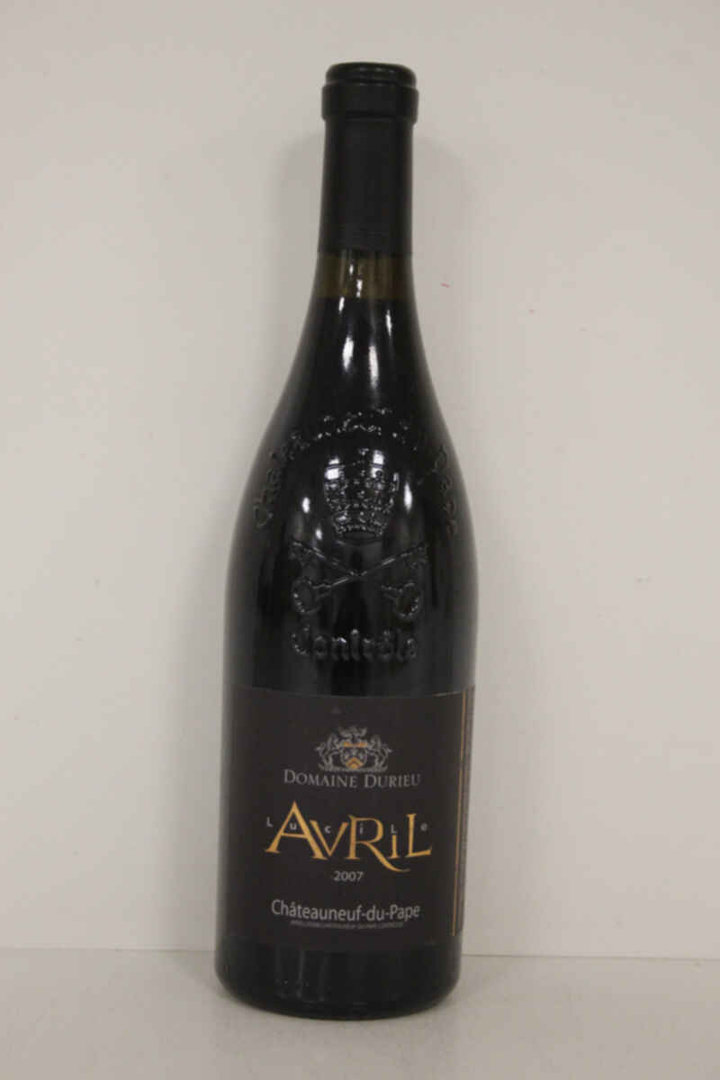 Durieu Lucile Avril Chateauneuf-du-pape 2007