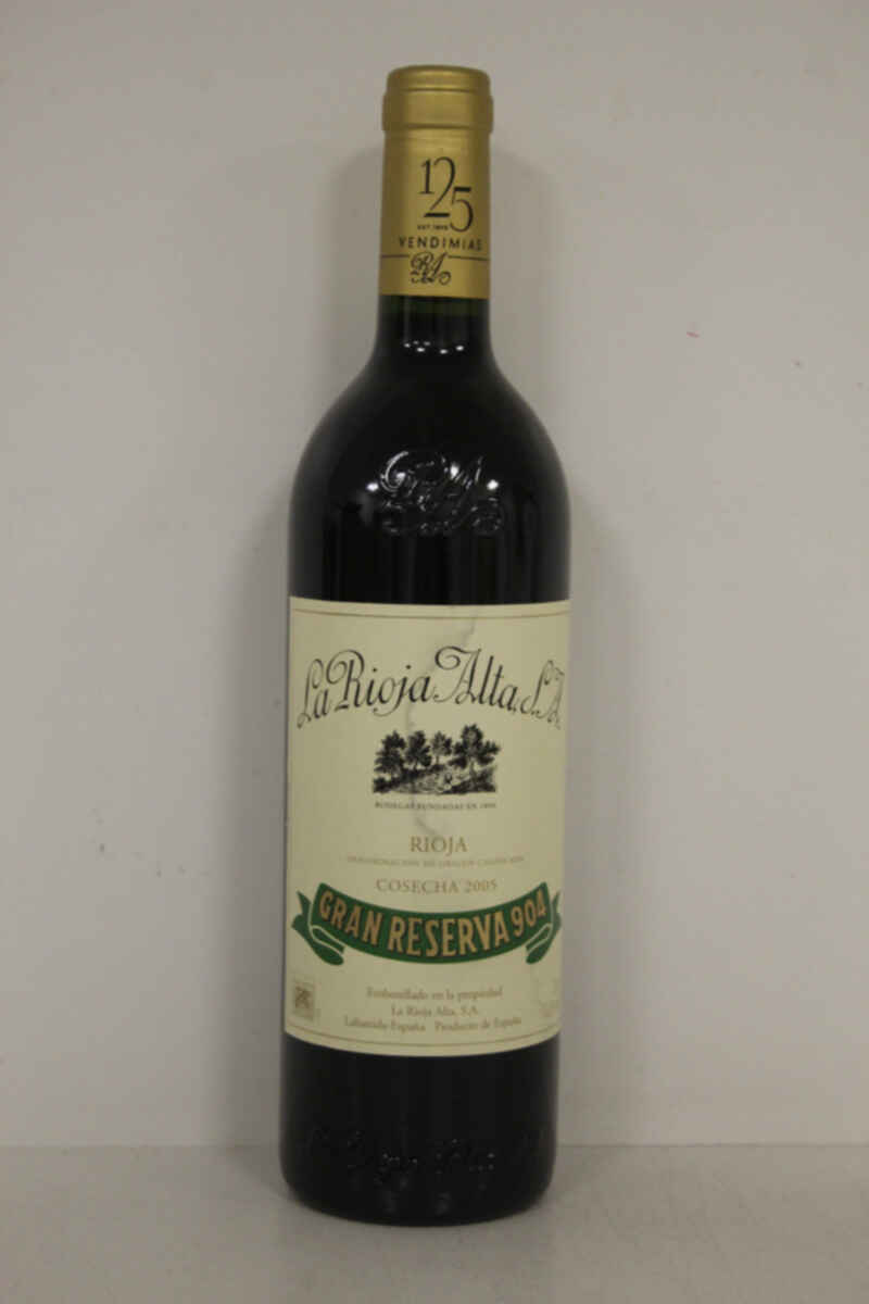 La Rioja Alta Gran Reserva 904 2005