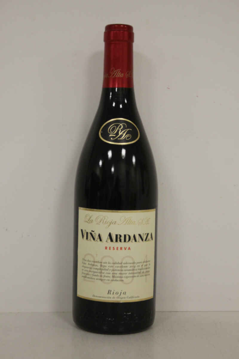 La Rioja Alta Ardanza Reserva 2004