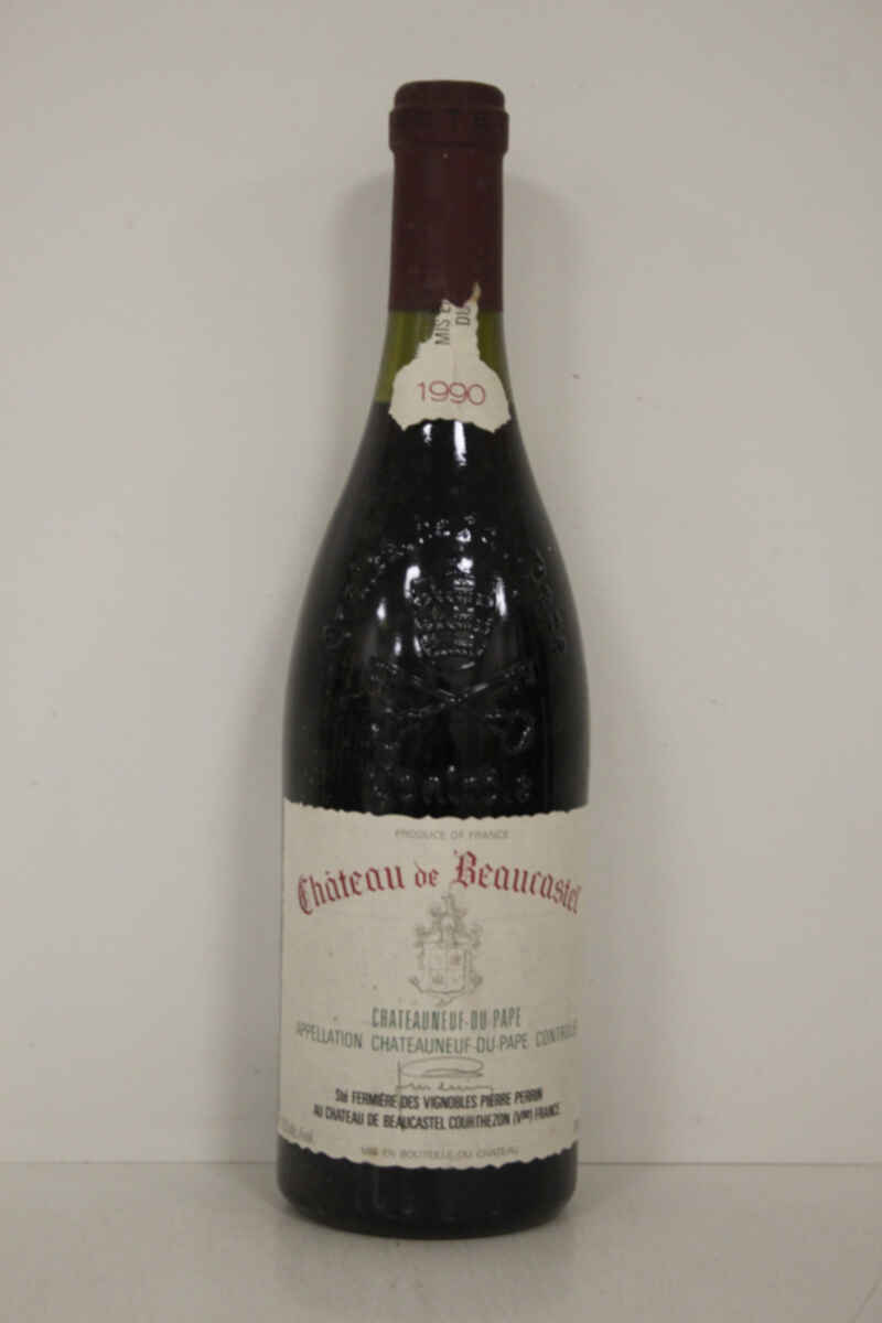 Beaucastel Chateauneuf Du Pape 1990