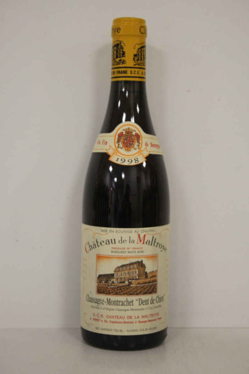 Chateau De La Maltroye Chassagne Montrachet La Dent De Chien 1er Cru 1998