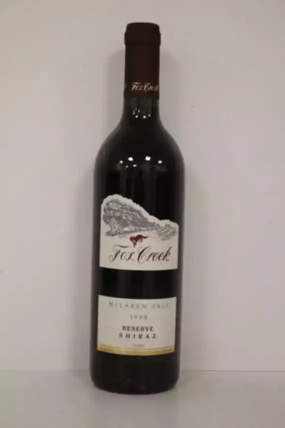 Fox Creek Wines Shiraz Reserve 1998