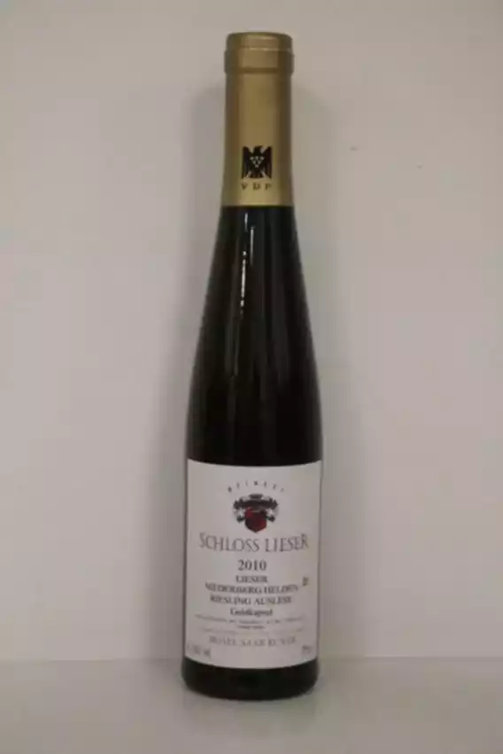 Schloss Lieser / Thomas Haag Niederberg Helden Riesling Auslese (goldkapsel) 2010