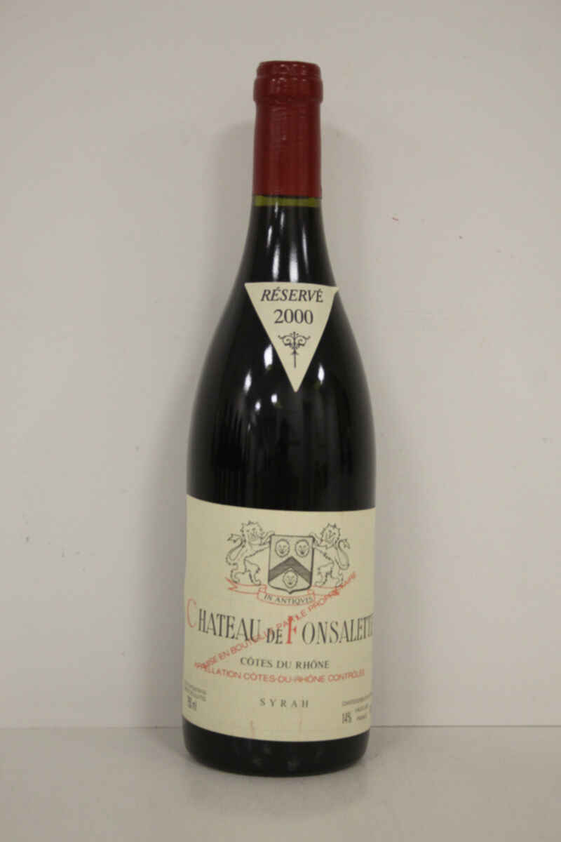 Rayas Chateau De Fonsalette Reserve 2000