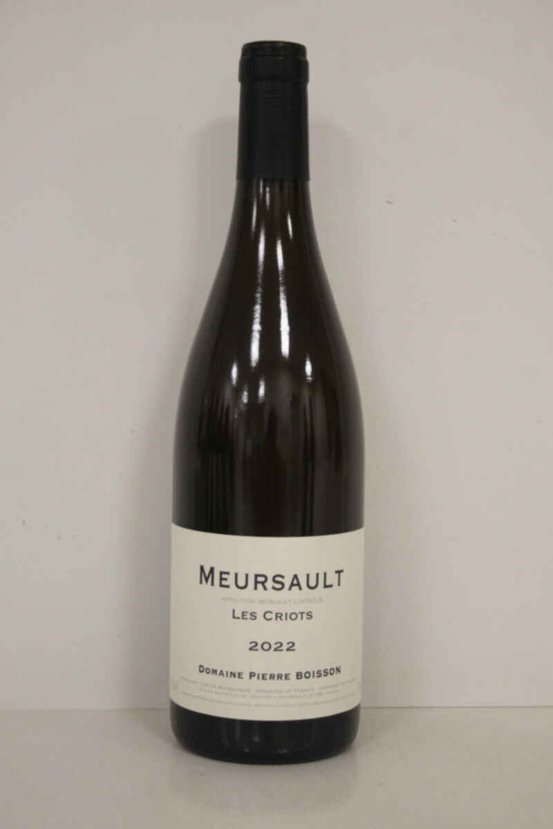 Pierre Boisson Meursault Les Criots 2022