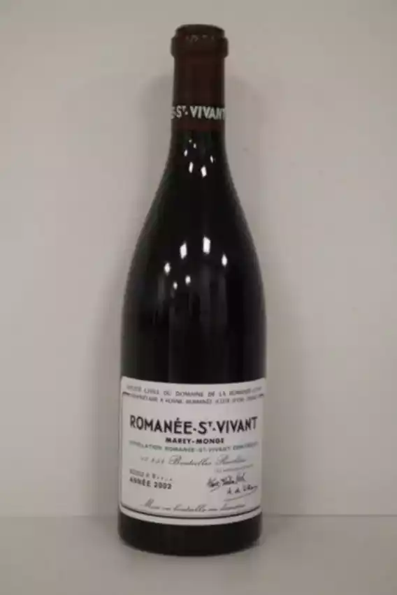De La Romanee Conti Romanee Saint Vivant Grand Cru 2002