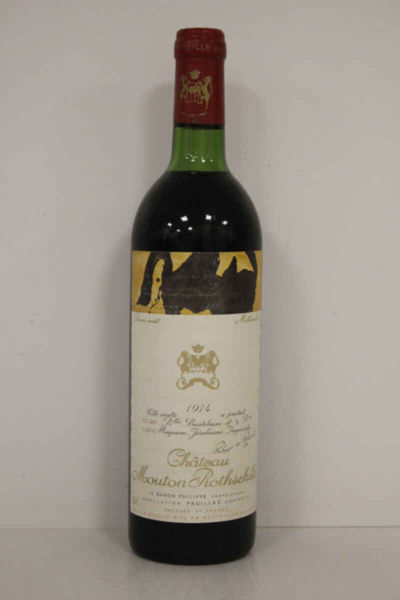 Chateau Mouton Rothschild 1974