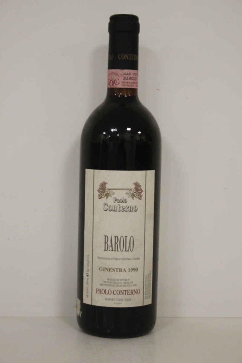 Paolo Conterno Barolo Ginestra 1990