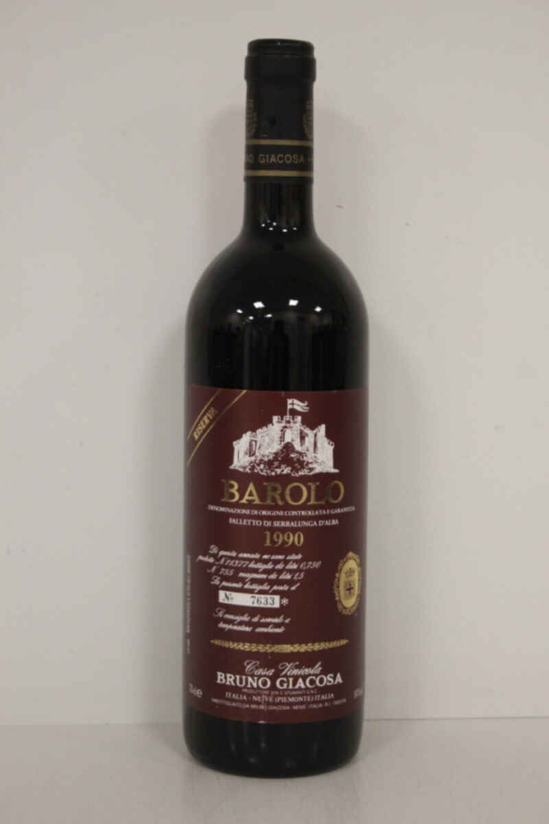 Bruno Giacosa Barolo Falletto Di Serralunga Riserva 1990