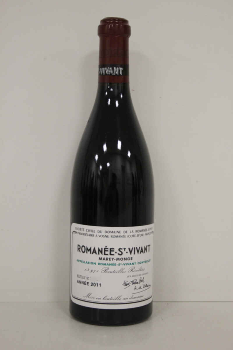De La Romanee Conti Romanee Saint Vivant Grand Cru 2011