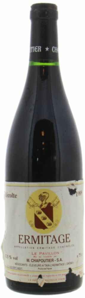 M.chapoutier Ermitage Le Pavillon 1989