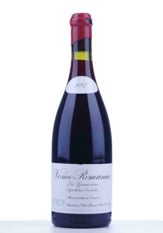Leroy Vosne Romanee Les Genaivrieres 2007
