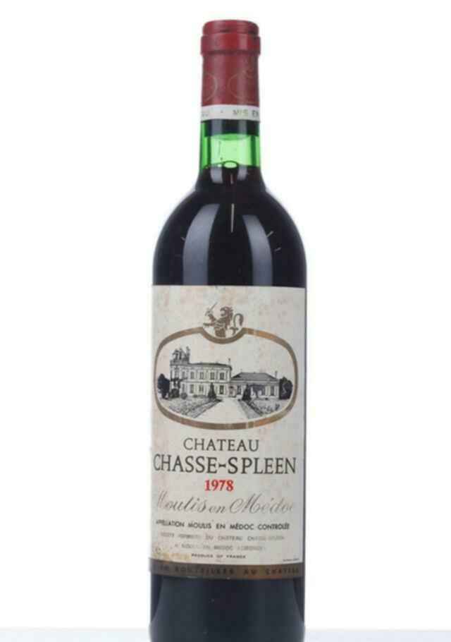 Chateau Chasse Spleen 1978