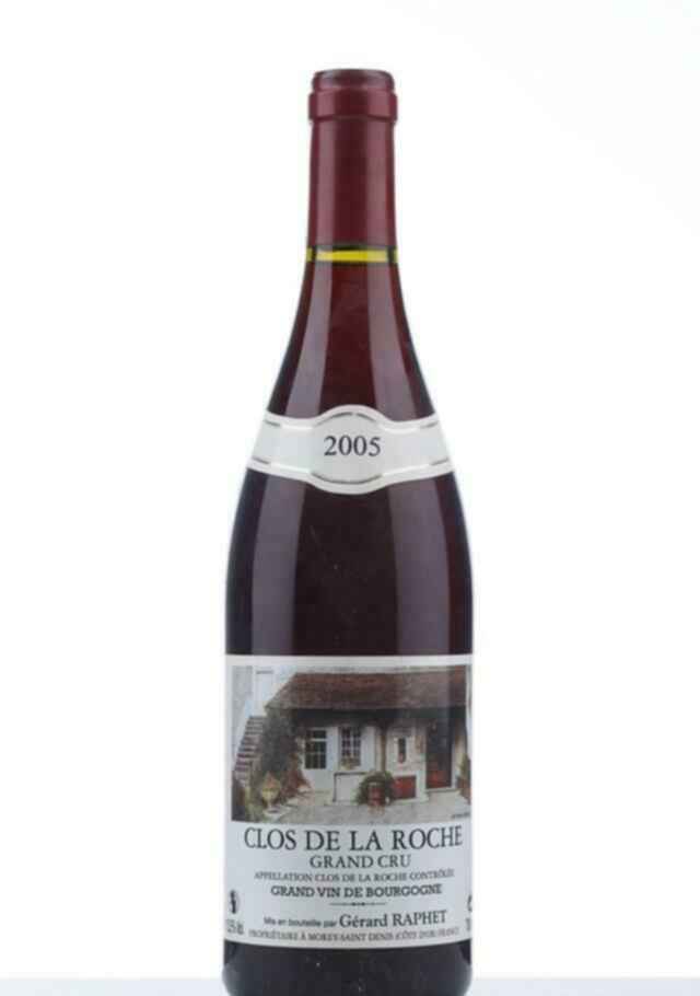 Gerard Raphet Clos De La Roche Grand Cru 2005