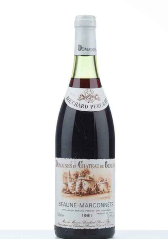 Bouchard Beaune Marconnets 1981
