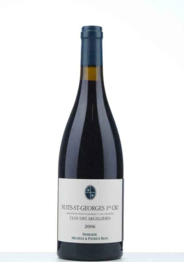 Michele Et Patrice Rion Nuits St Georges Clos Des Argillieres 2006