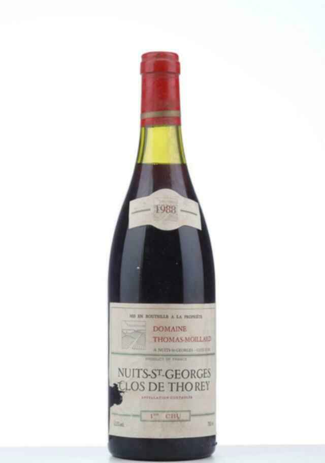 Moillard Nuits St Georges Les Thorey 1er Cru 1988