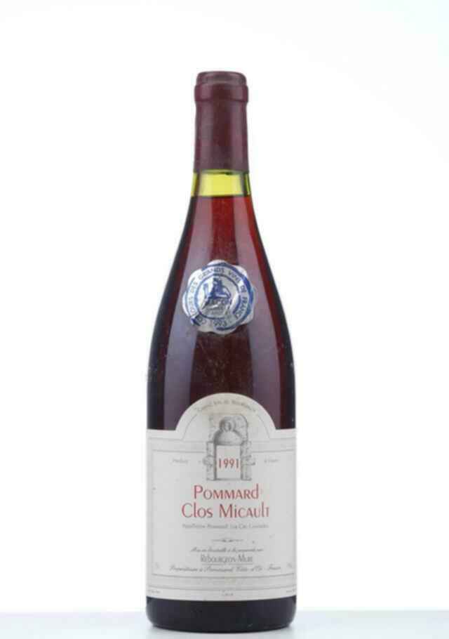 Rebourgeon Mure Pommard Le Clos Micault 1er Cru 1991