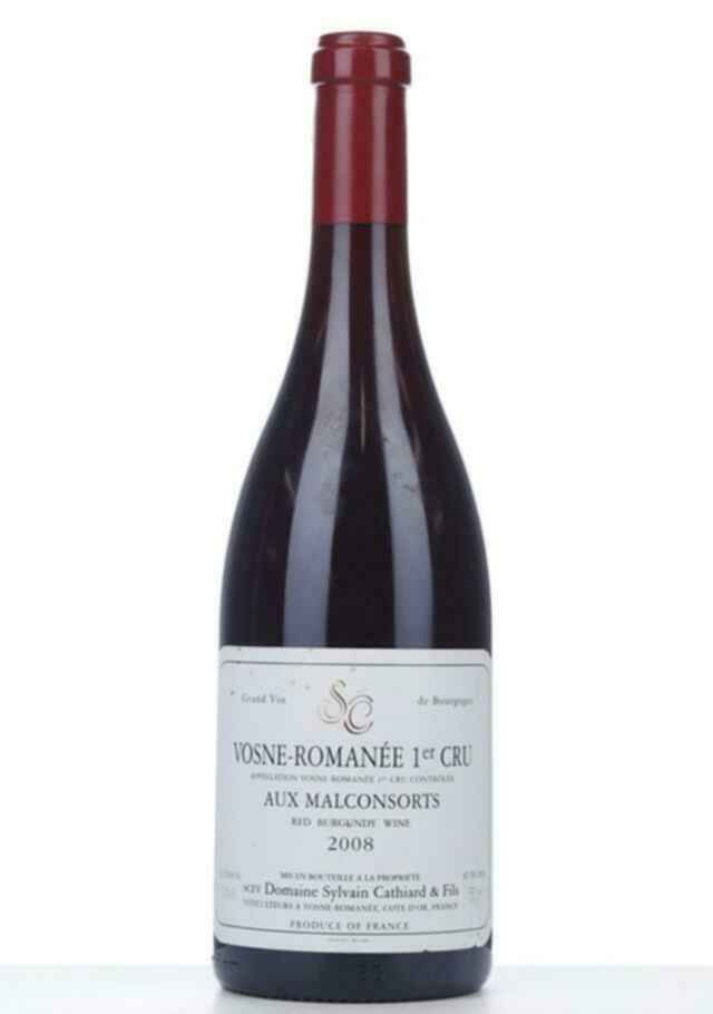 Sylvain Cathiard Vosne Romanée Malconsorts 1er Cru 2008