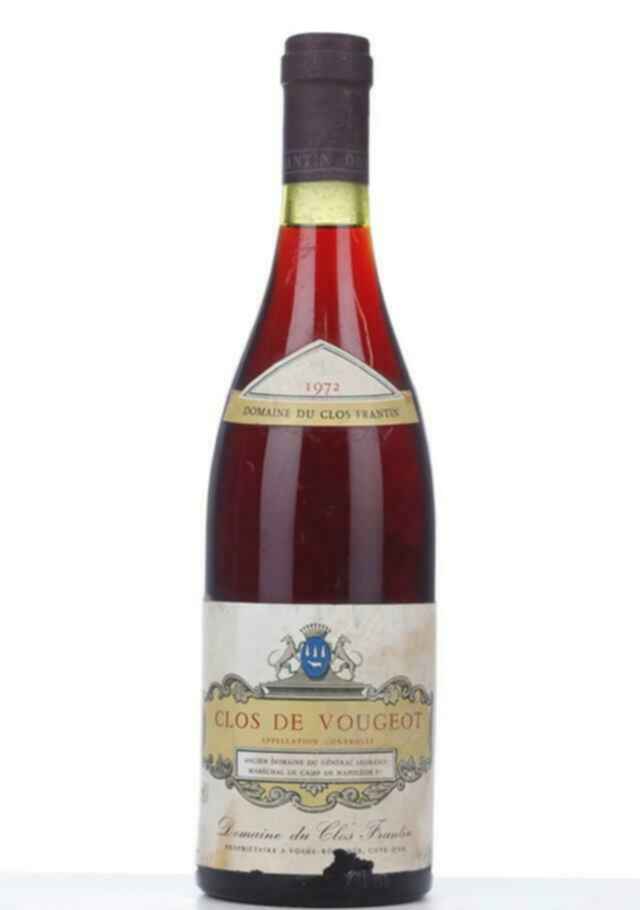 Albert Bichot Clos Vougeot Du Clos Frantin Grand Cru 1972