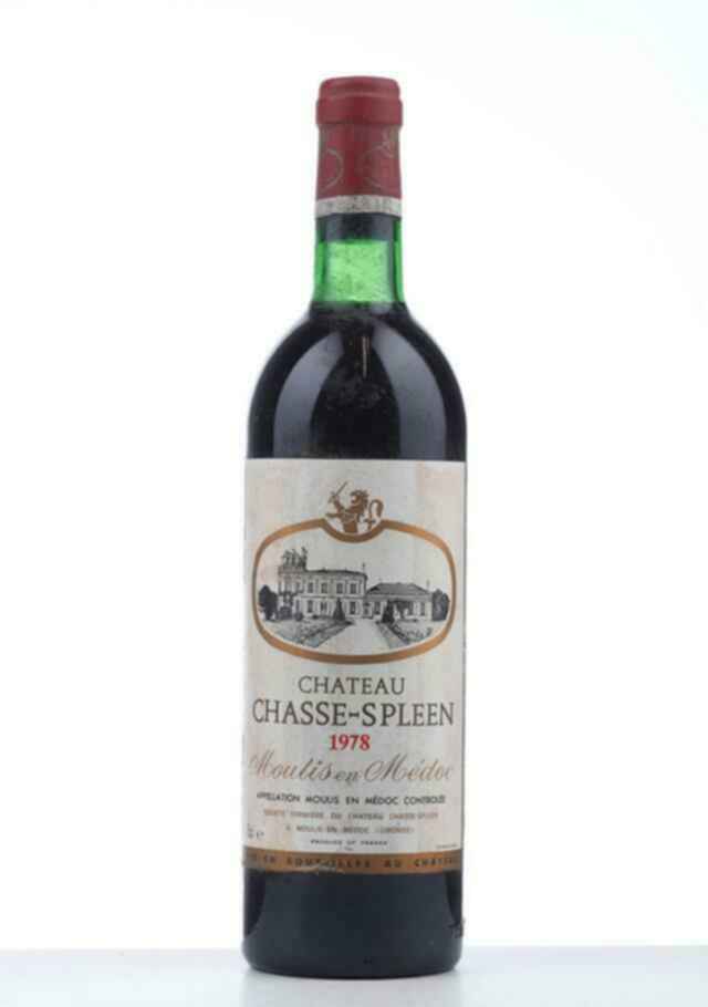 Chateau Chasse Spleen 1978