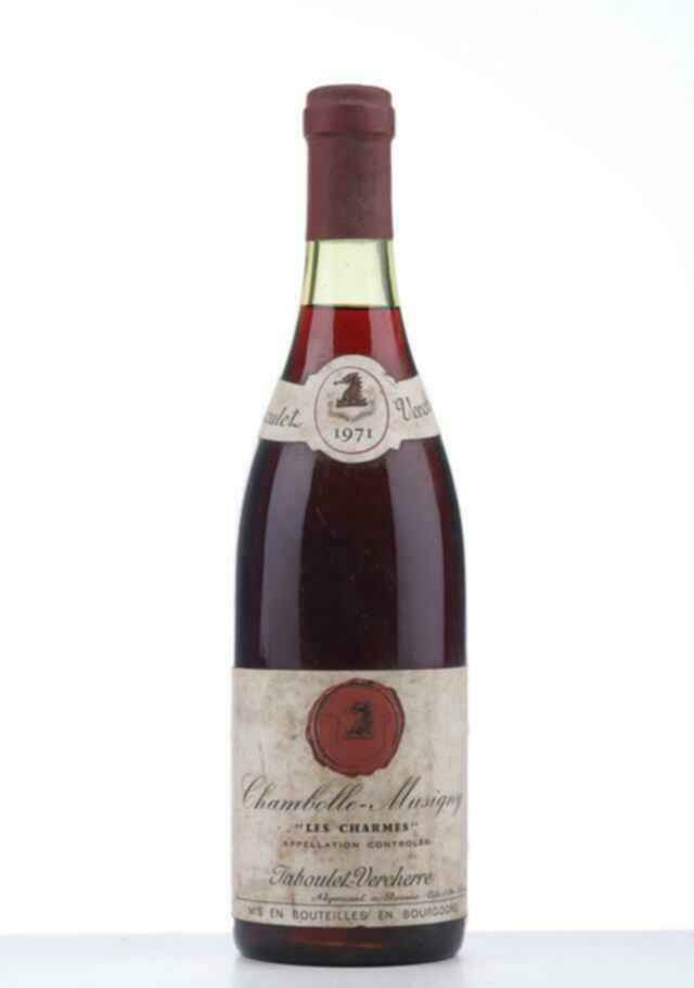 Jaboulet Vercherre Chambolle Musigny Les Charmes 1er Cru 1971