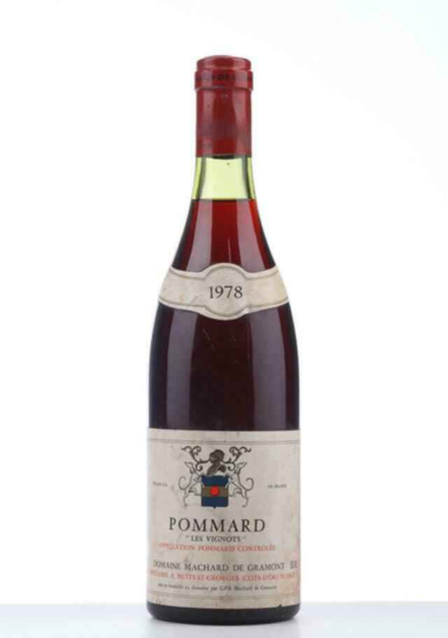Machard De Gramont Pommard Les Vignots 1er Cru 1978