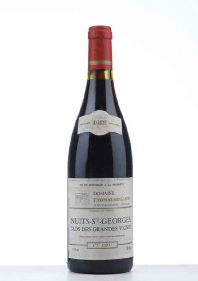 Thomas Moillard Nuits St Georges Clos Des Grandes Vignes 1er Cru 1988