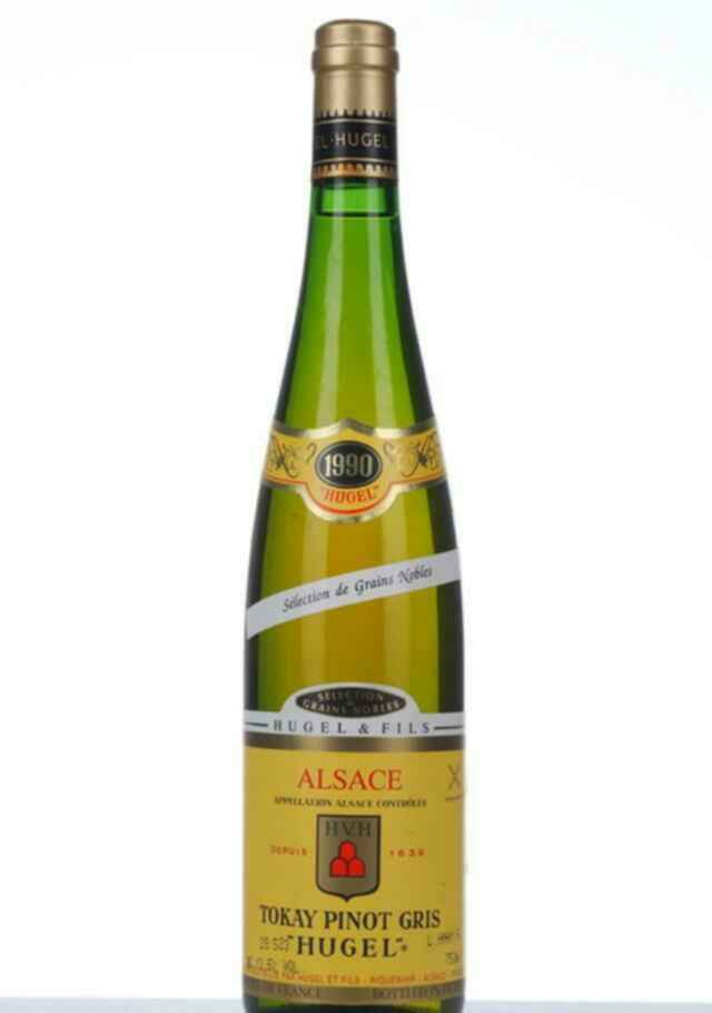 Hugel Tokay Pinot Gris Selection De Grains Nobles 1990