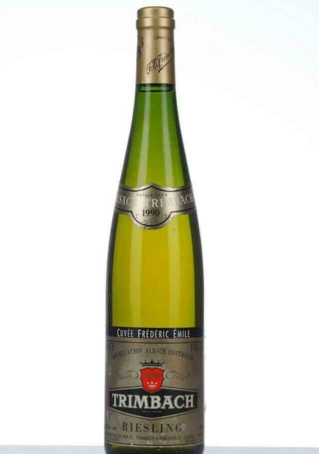 Trimbach Riesling Cuvee Frederic Emile 1990